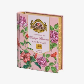 Basilur mini tebog Vintage Blossoms - Rose Fantasy