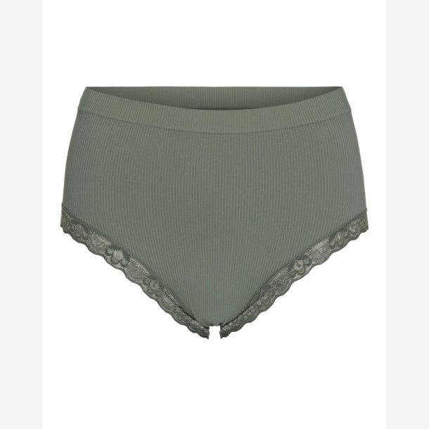 Feline rib midi panties