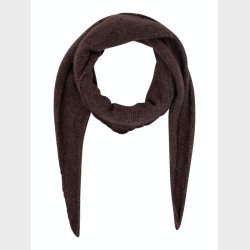 Misty Knit Scarf - Dark Brown