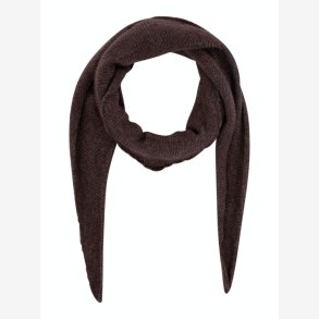 Misty Knit Scarf - Dark Brown