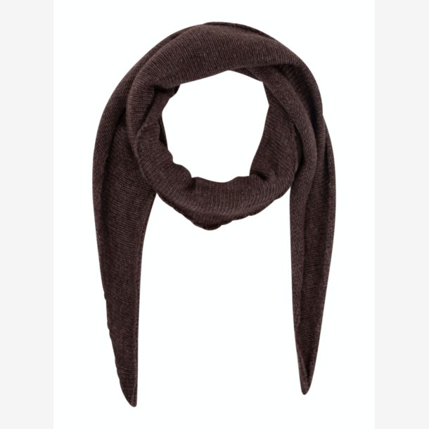 Misty Knit Scarf - Dark Brown
