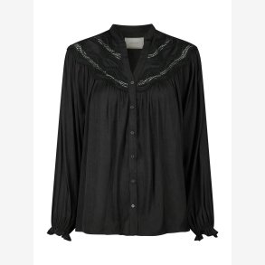 Minnie Deco blouse - Black