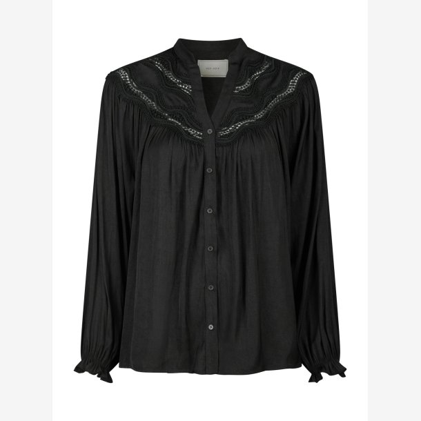 Minnie Deco blouse - Black