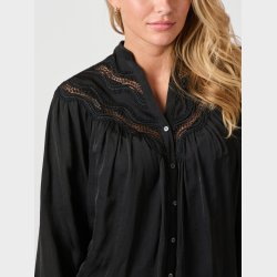 Minnie Deco blouse - Black