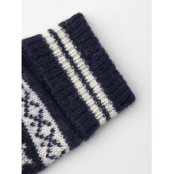 Isvik vanter - Navy/Offwhite