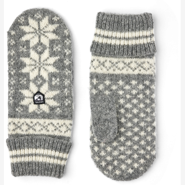 Isvik vanter - Grey/Offwhite