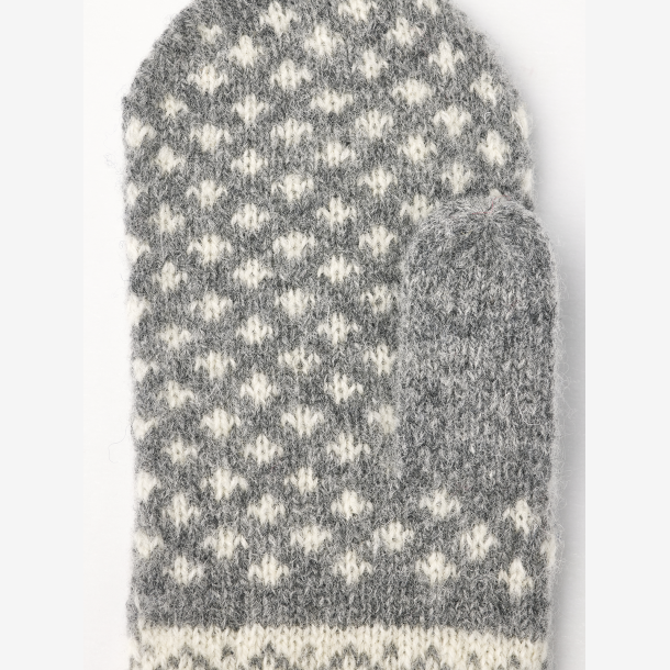 Isvik vanter - Grey/Offwhite