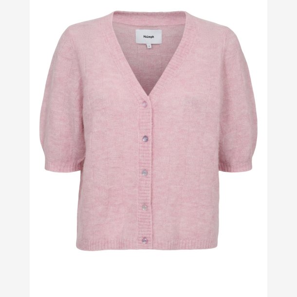 NuRiette Check Cardigan - Pink Lady