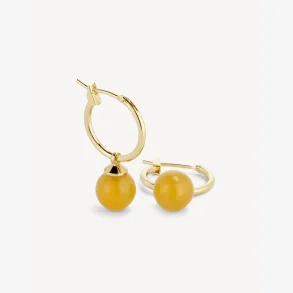 Aura hoop �reringe forgyldt - Earth Glow