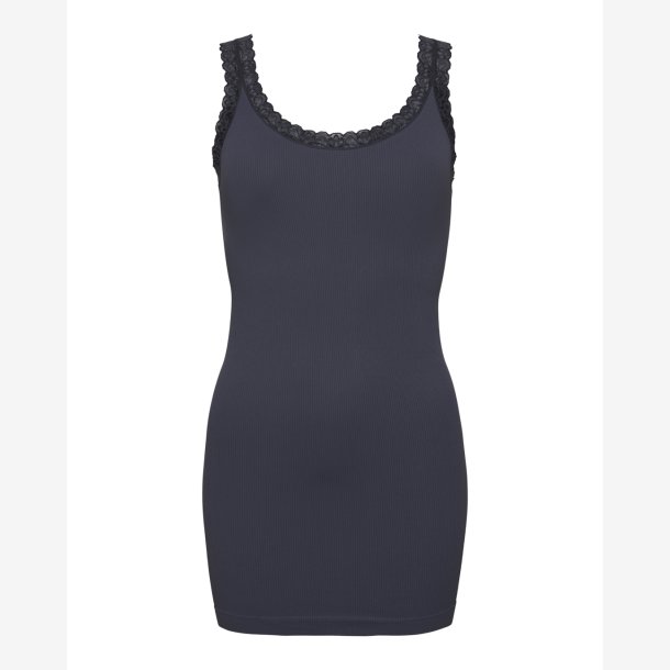 Frida Rib Top Plus size - One size