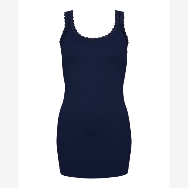 Frida Rib Top Plus size - One size