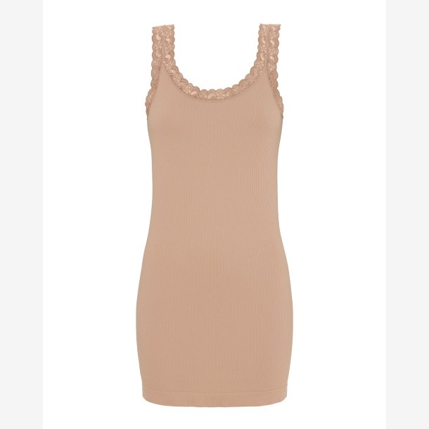 Frida Rib Top Plus size - One size