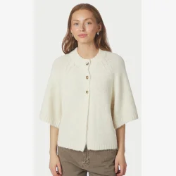 Benuta fluffy knit cardigan