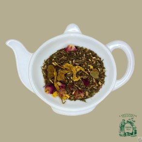 Rooibos Fersken og Vanille - 100g.