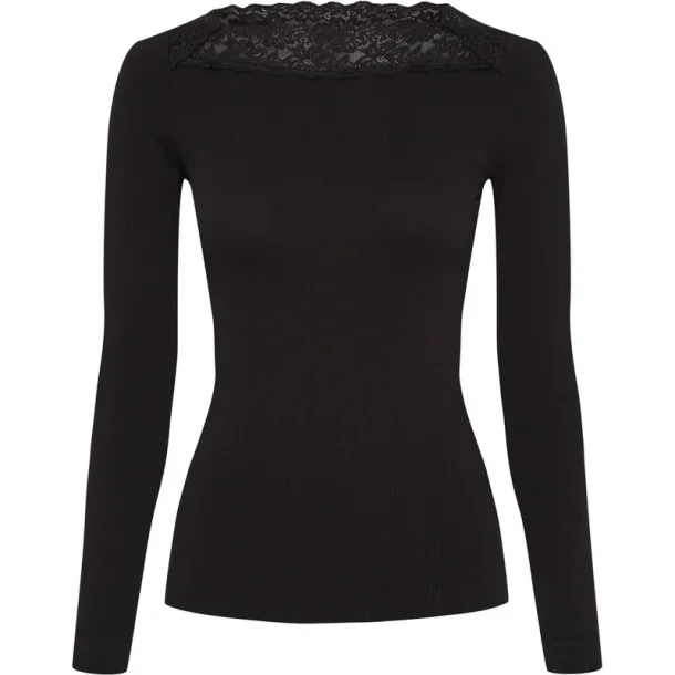 Anita rib shirt LS