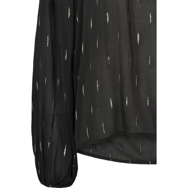 RdF Armelle L/S Blouse - Black