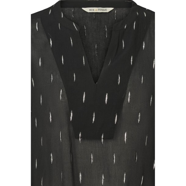 RdF Armelle L/S Blouse - Black
