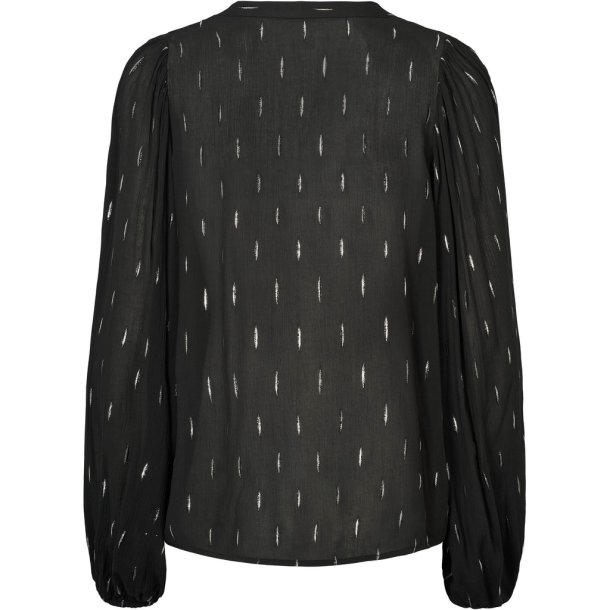 RdF Armelle L/S Blouse - Black