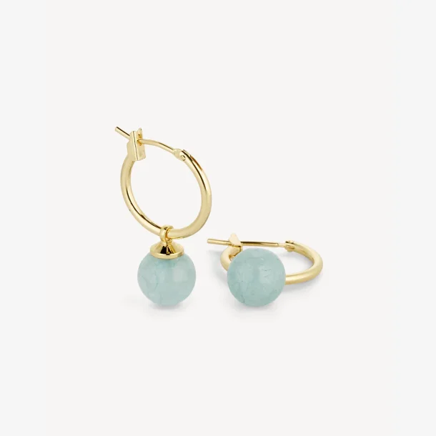 Aura hoop �reringe forgyldt - Sky Breeze