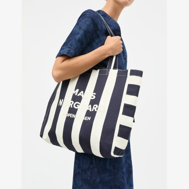 Boutiqno Athene AOP Bag - Stripe/Sky Captain