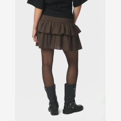 Carin R Skirt - Dark Brown