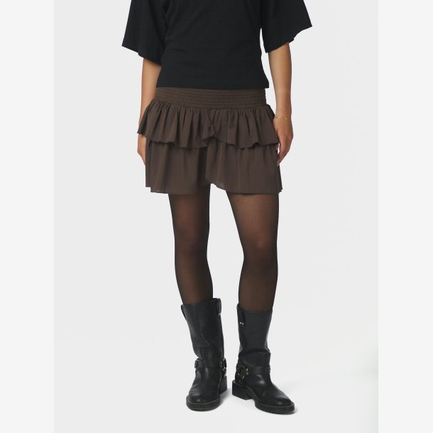Carin R Skirt - Dark Brown