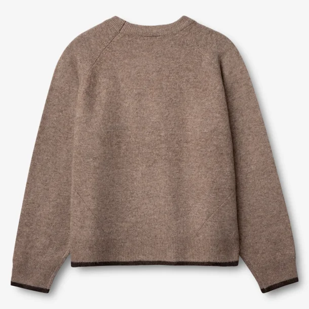 Carla solid LS O-neck - Slate Black