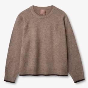 Carla solid LS O-neck - Slate Black