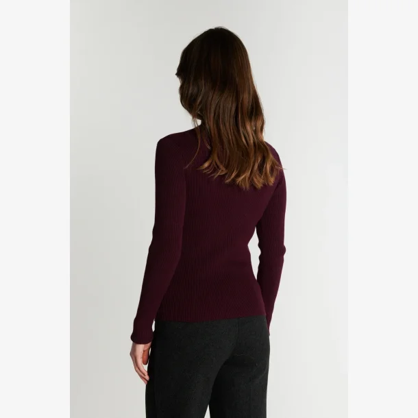 RdF Cassia knit - Merlot