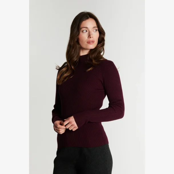 RdF Cassia knit - Merlot