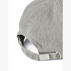 Washed Cotton Twill Mirror Coa - Grey Melange