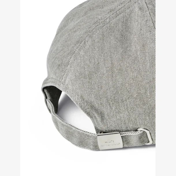 Washed Cotton Twill Mirror Coa - Grey Melange