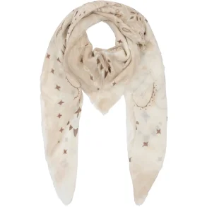 Mdc Danna Scarf Beige/coffee