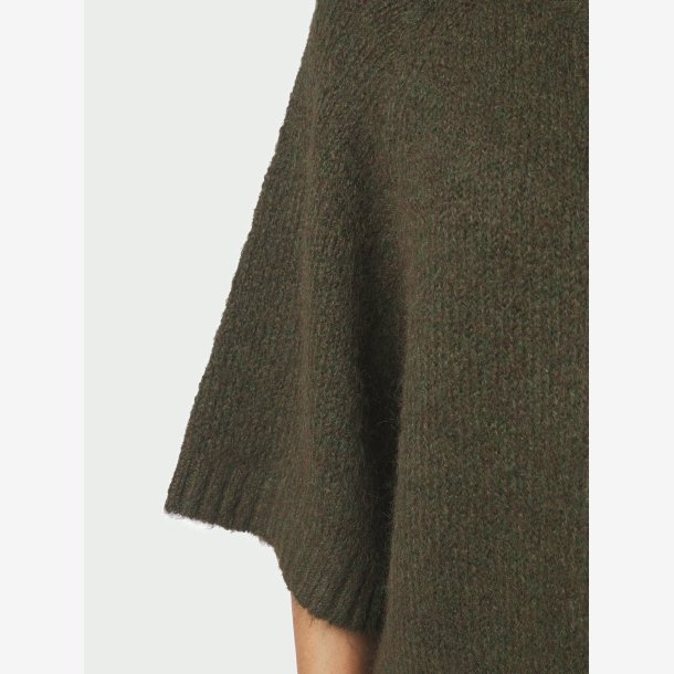 Benuta fluffy knit cardigan - Army