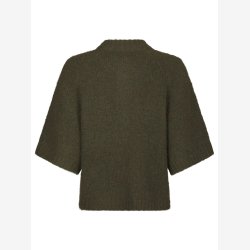 Benuta fluffy knit cardigan - Army