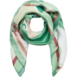 MdC Finja scarf - Green Big Flower