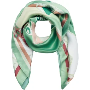 MdC Finja scarf - Green Big Flower