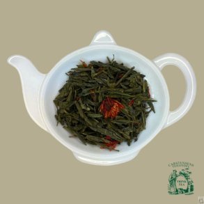 Gr�n Jordb�r og fl�de te - 100g.