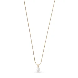 Halsk�de Significant - Gold Pearl