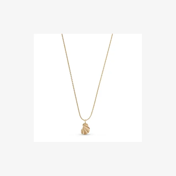 Halsk�de Wave - Gold Plated