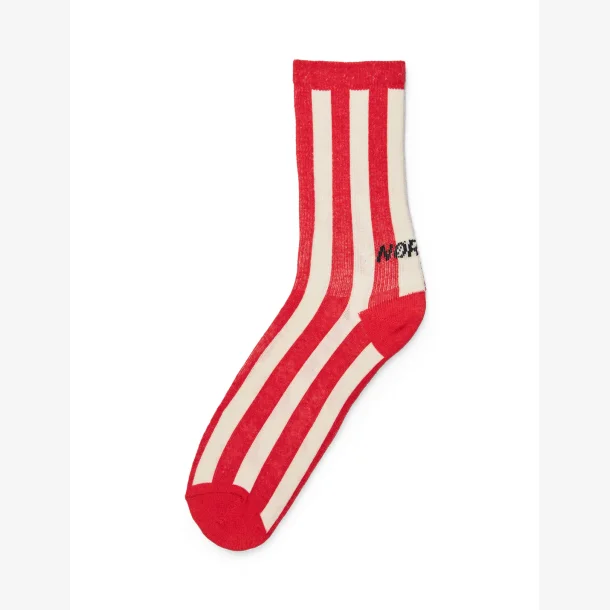 Antonella Sock Single - High Risk Red