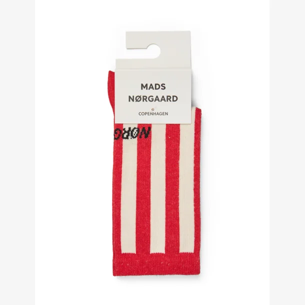 Antonella Sock Single - High Risk Red