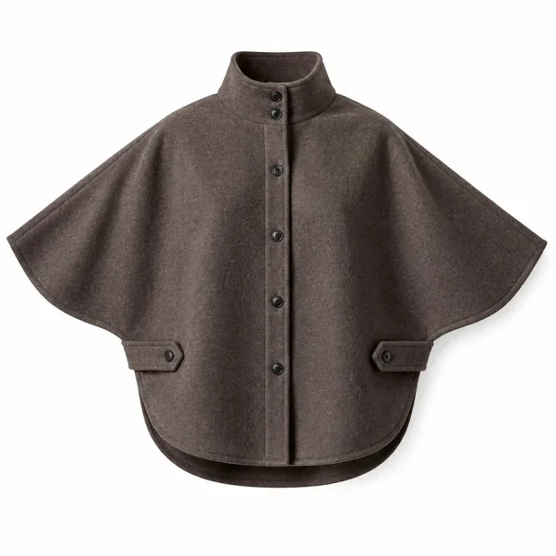 Isla II poncho - Slate Black