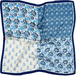 MdC Juline scarf - Dark/Light Blue