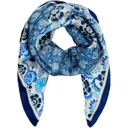 MdC Juline scarf - Dark/Light Blue