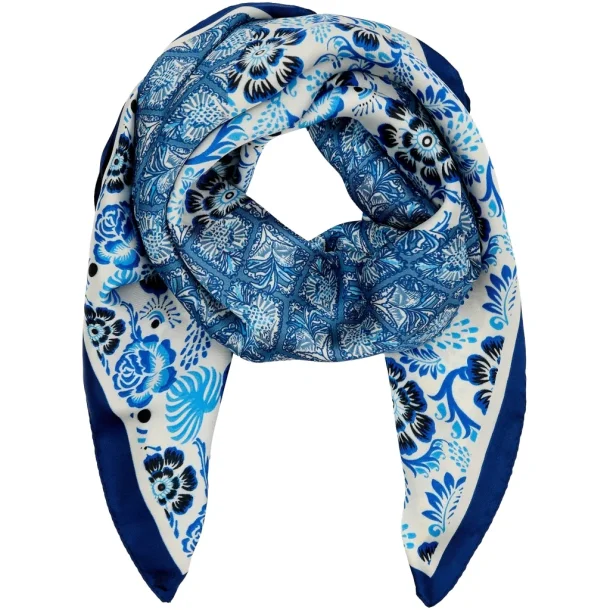 MdC Juline scarf - Dark/Light Blue