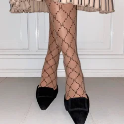 Str�mpebuks/tight 25den logo - Nude/sort