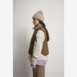 London Vest - Cocoa