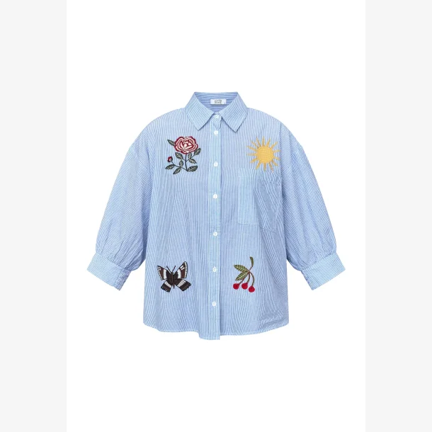 Skjorte Love1604 - Blue stripe