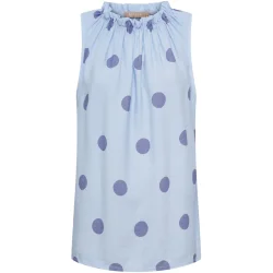 MdC Lucina top - Blue/Navy, one size